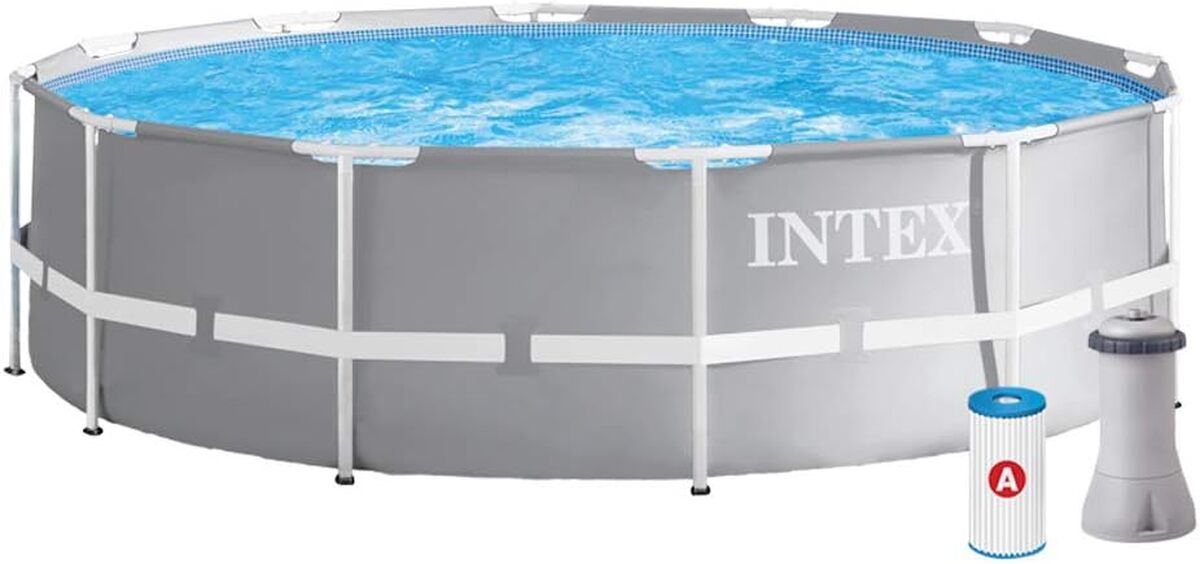 Test piscine tubulaire Intex Prism Frame : ø 3, 66m x h 0, 99m