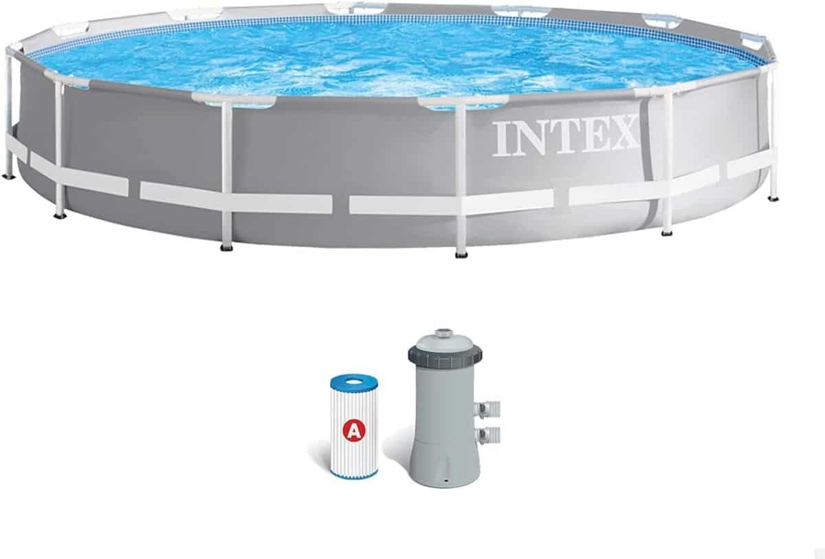Test Piscinette Intex Prism Frame : rondeur et Confort