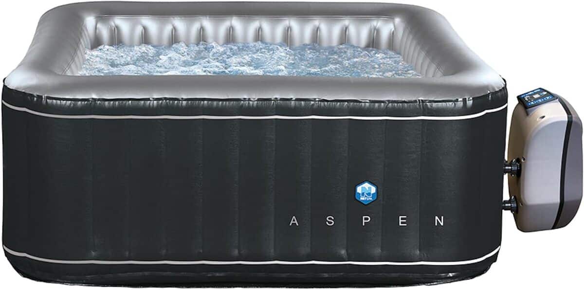 Test Spa Gonflable NETSPA Aspen : confort 4 Places et Massage 360°