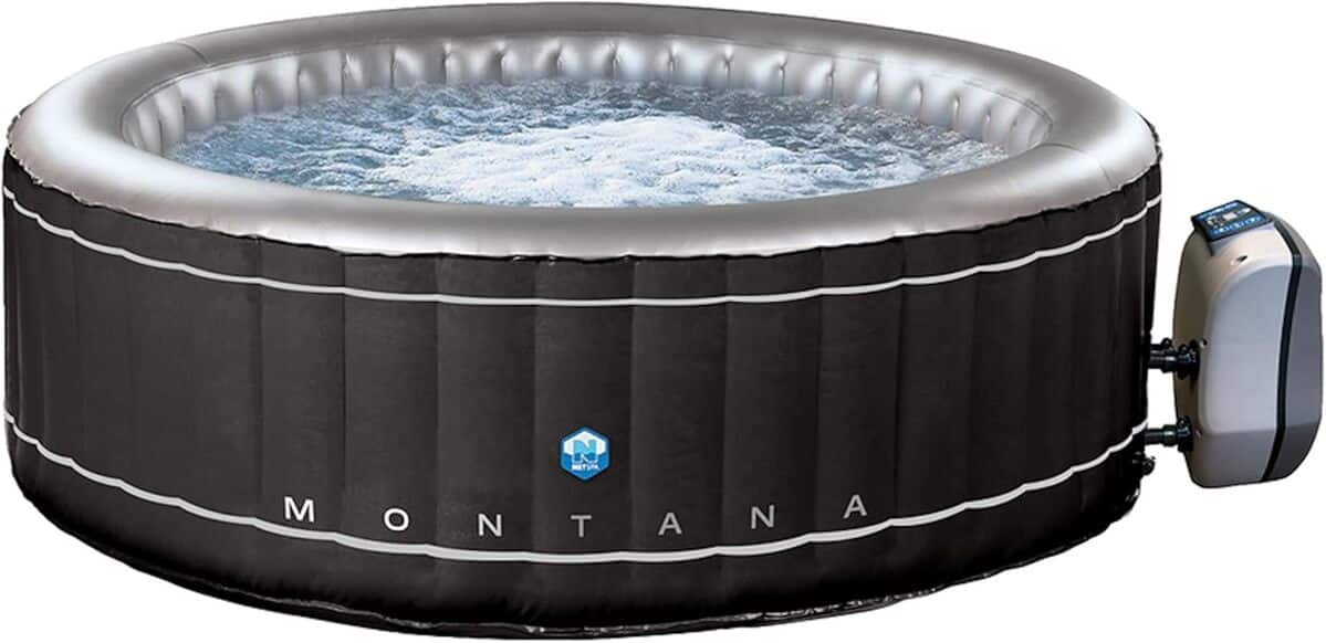 Test Spa Gonflable Netspa Montana : confort 4 Places