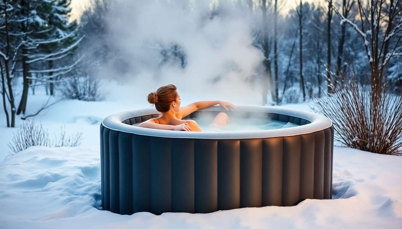 Sélection rigoureuse : les meilleurs spas gonflables pour les jours froids