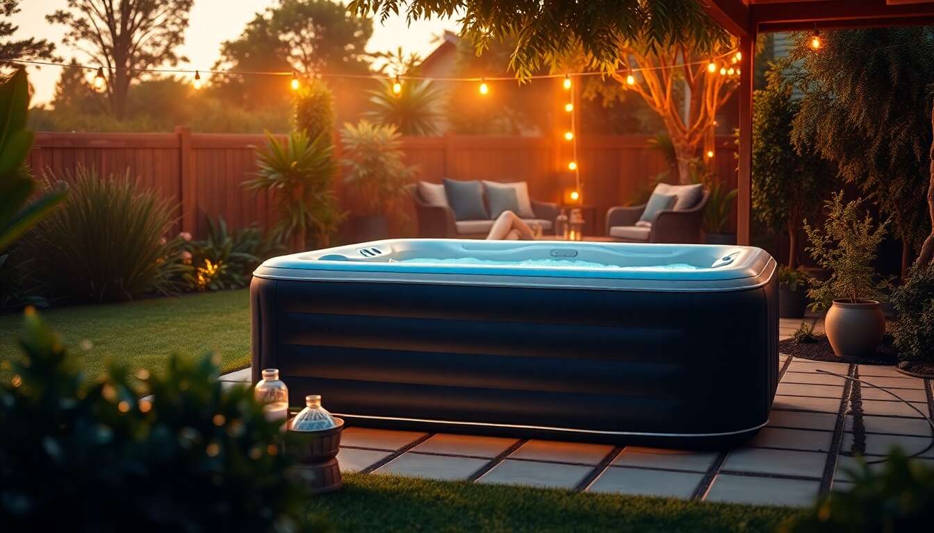 Révolution relaxation: quand technologie rime avec spa gonflable économique