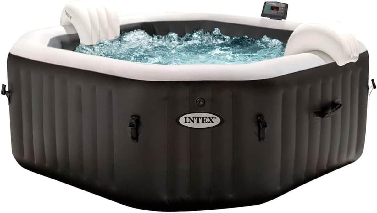 Pure Spa Intex Carbone : le 4 places à l'essai !