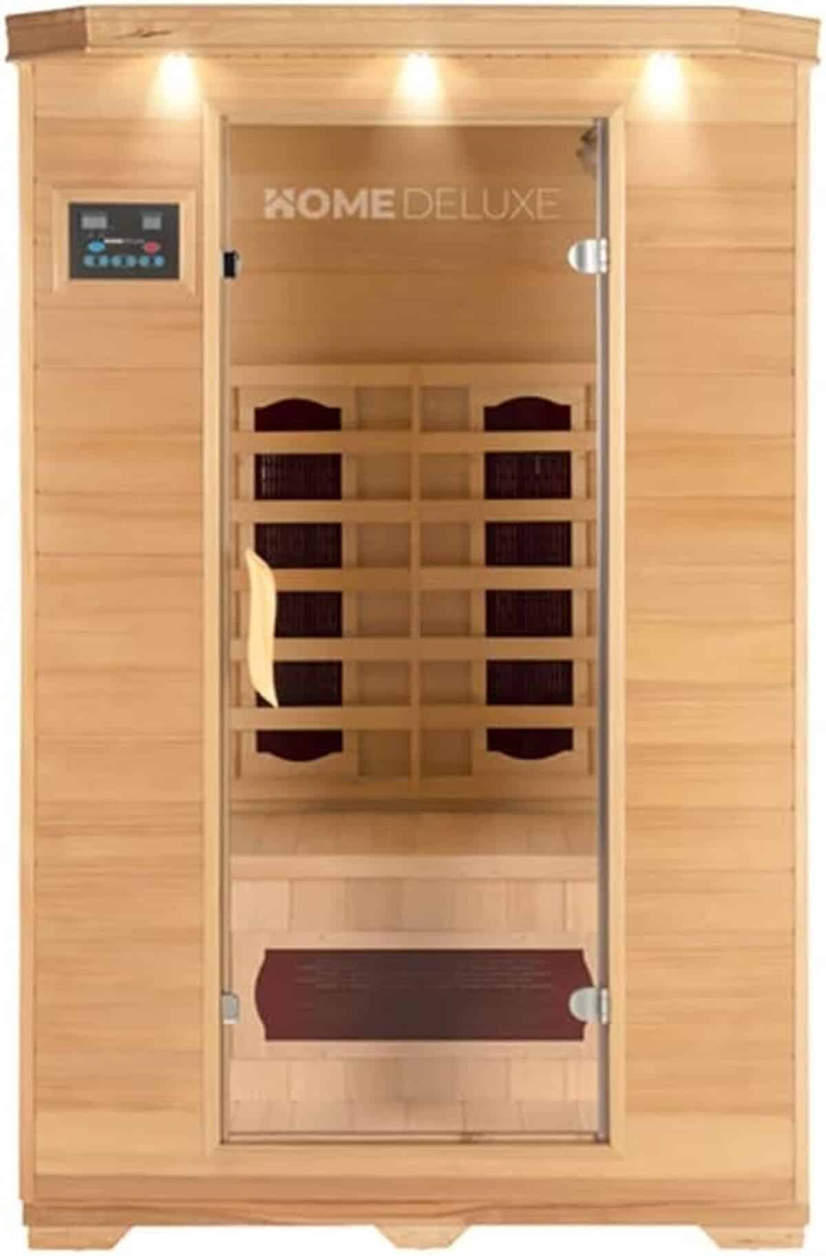 Avis sur la cabine infrarouge RedSun M de Home Deluxe : confort et dรฉtente pour deux