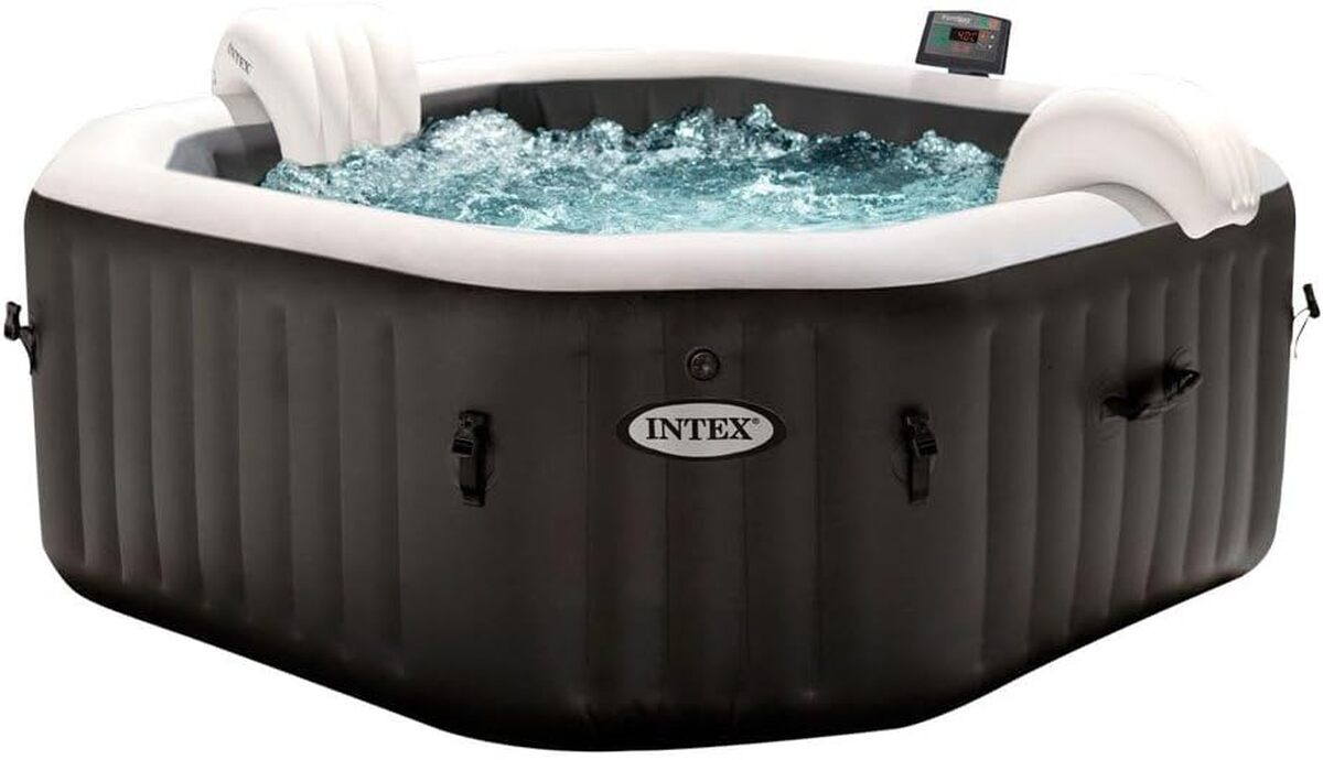 Test du spa gonflable Intex PureSpa Carbone 6 places