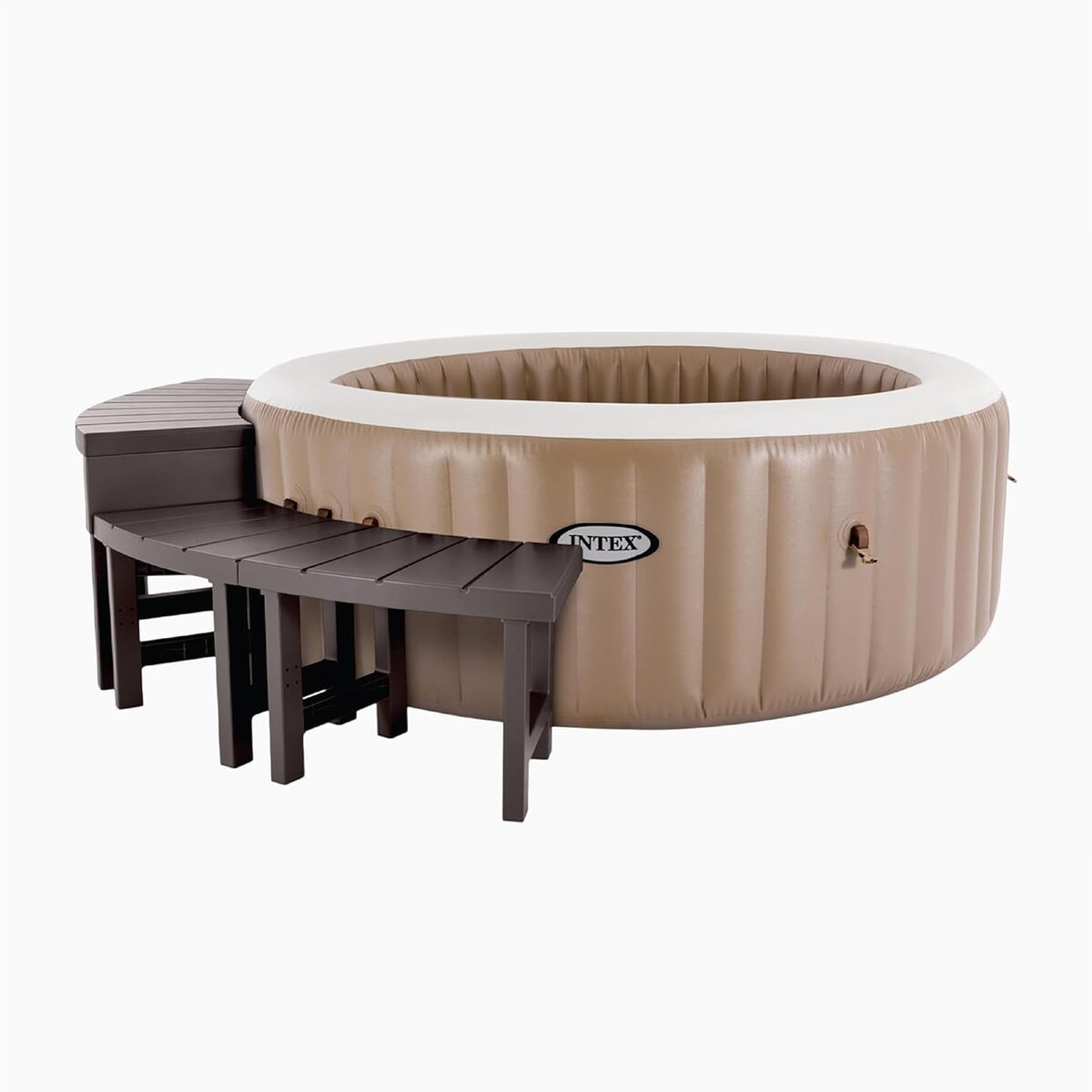 Test : bancs PureSpa Intex pour spas hors sol 4 personnes