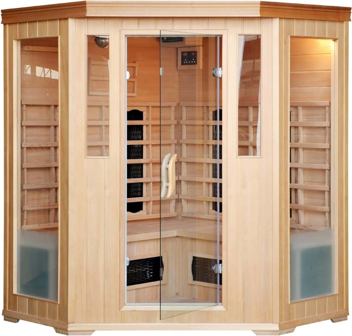 Test de la cabine sauna infrarouge Concept Usine 3-4 places