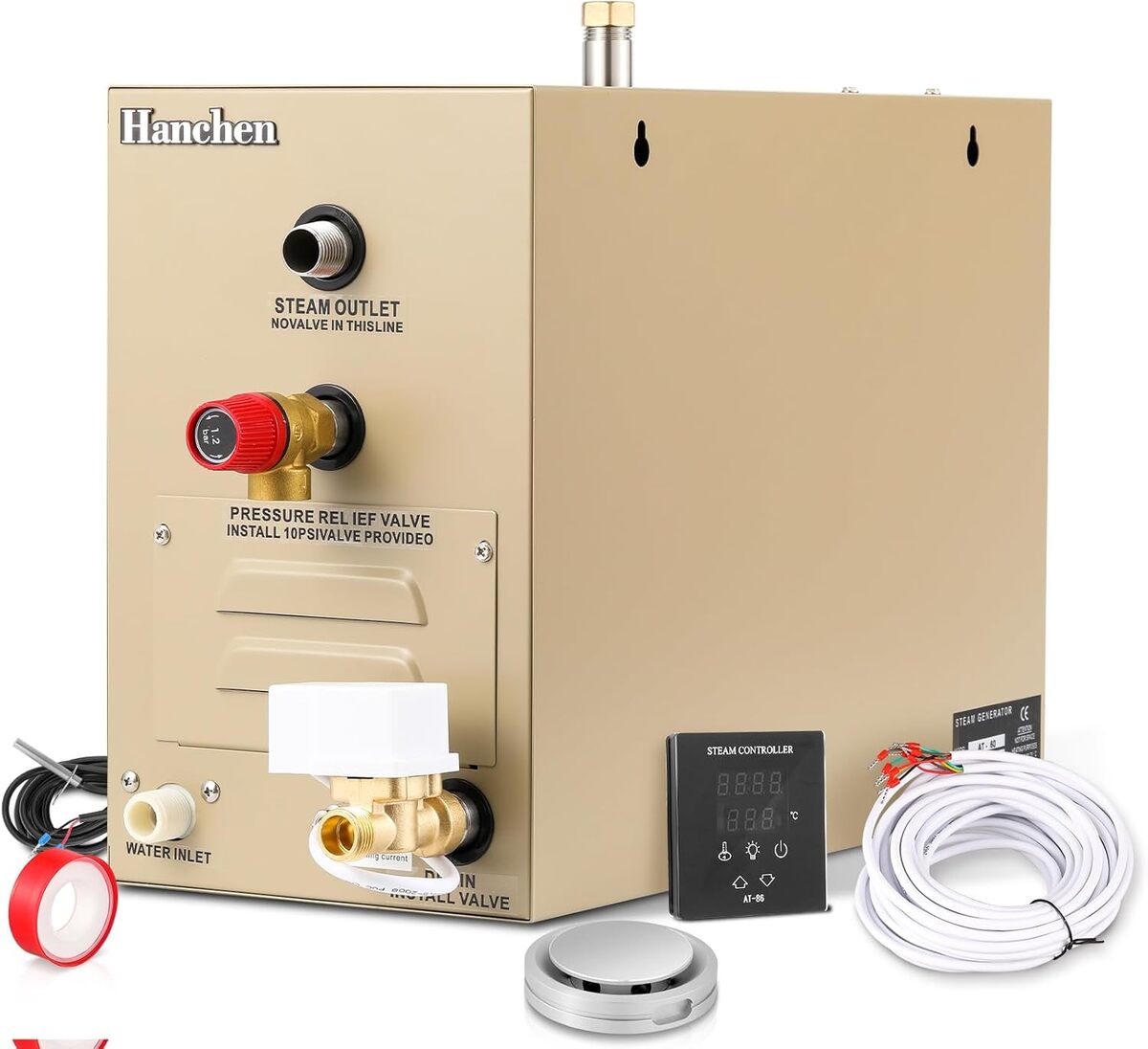 Test du générateur de vapeur Hanchen 6KW : sauna à domicile garanti