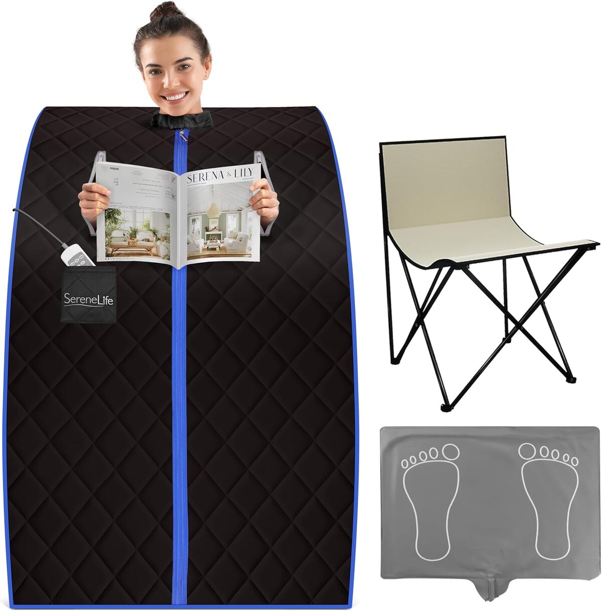 Test du sauna portable SereneLife : bien-être à domicile