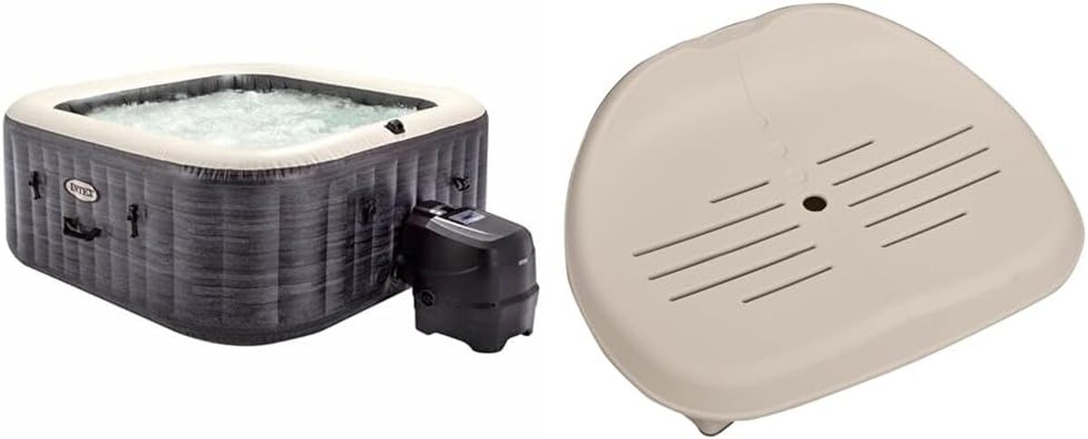 Test : intex Pure Spa Bulles Ardoise 4 places