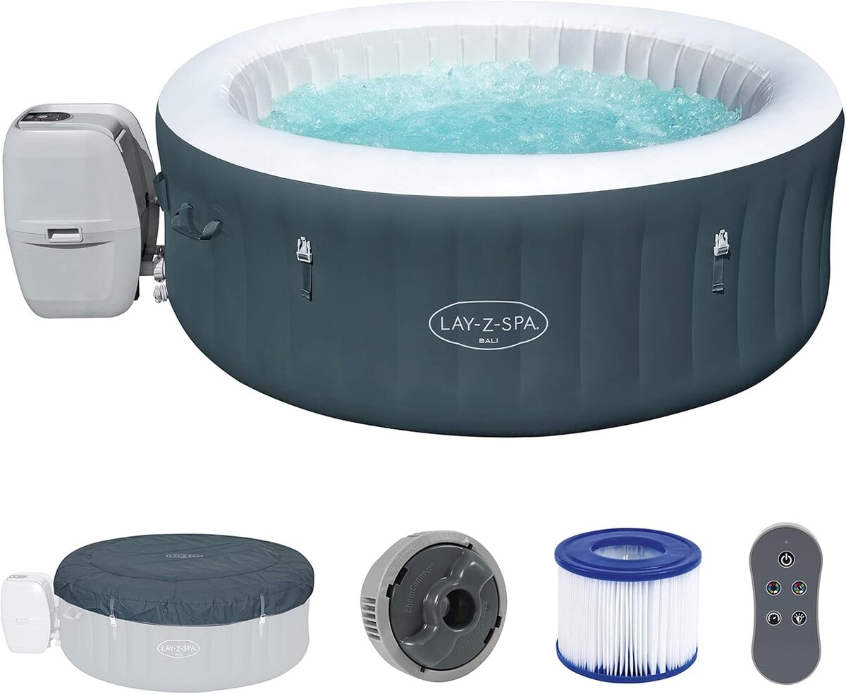 Test du Bestway LAY-Z-SPAยฎ Bali Airjetโข : dรฉtente pour 2-4 personnes