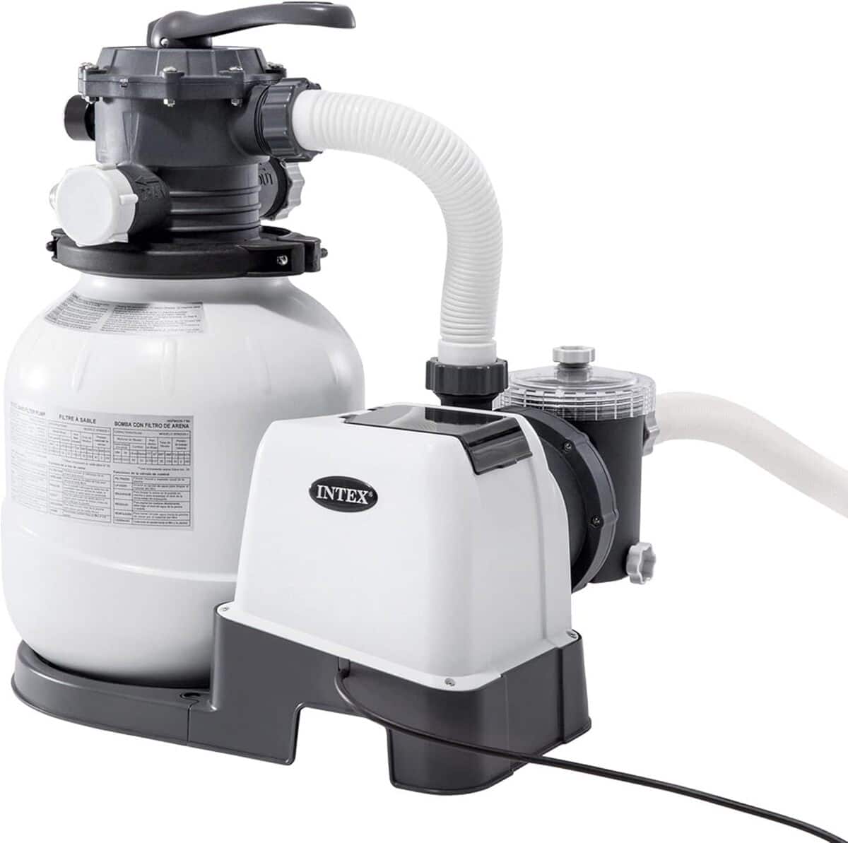 Test de l'รฉpurateur de sable Intex Krystal Clear 26646, efficacitรฉ maximale