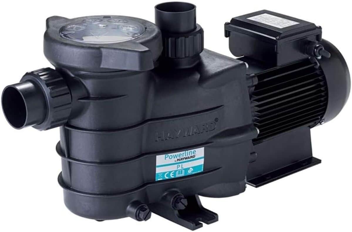 Test pompe Hayward Powerline 1 cv mono noir