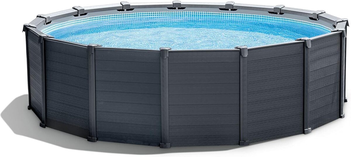 Test de la piscine Intex Graphite ø4, 78 x h1, 24m