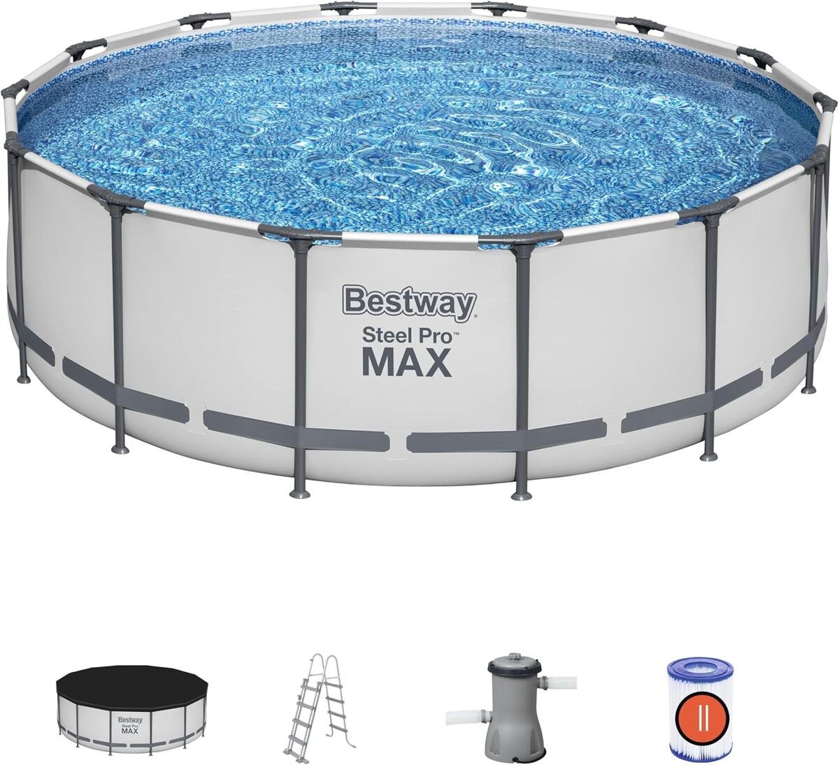 Test de la piscine Steel Pro MAXโข 4.27m x 1.22m