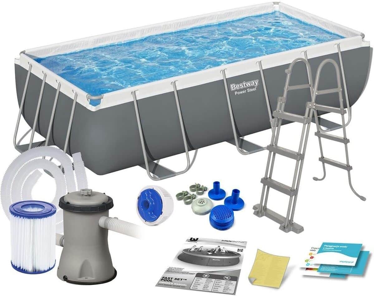 Test de la piscine tubulaire Bestway 56441
