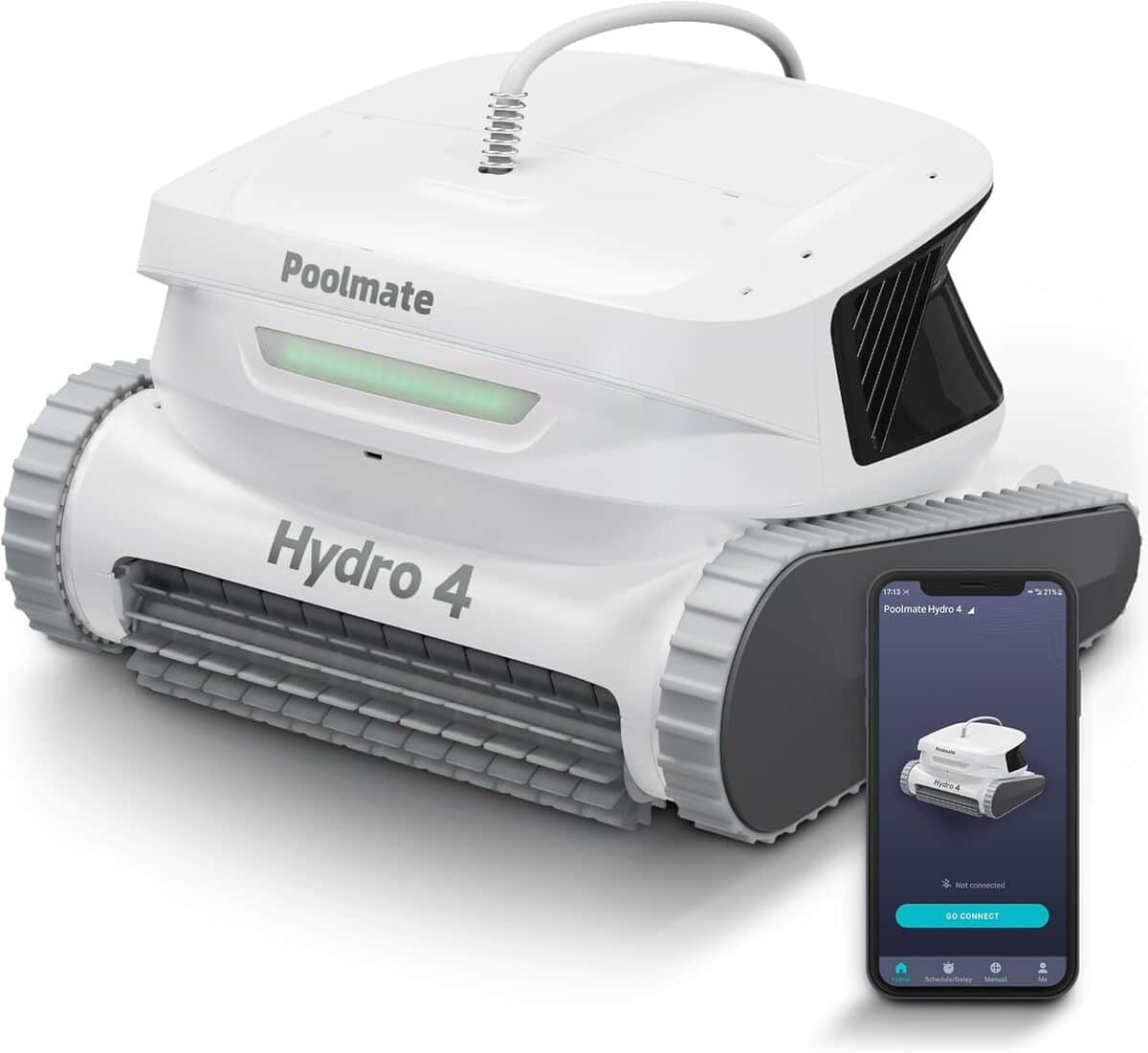 Test du robot nettoyeur Poolmate Hydro 4 : efficacité connectée