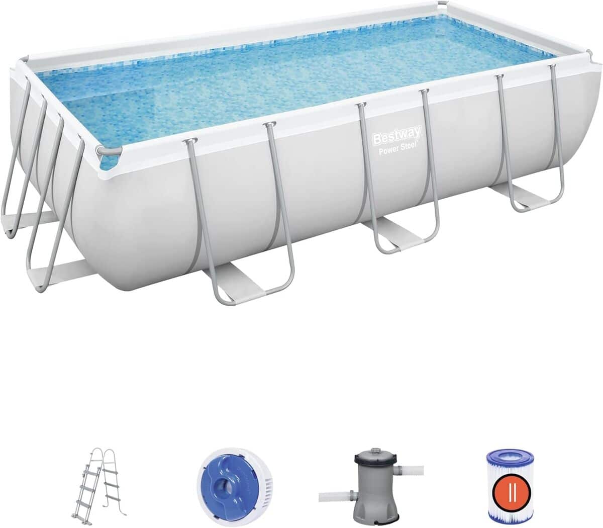 Test : piscine Bestway Power Steel, 404 x 201 x 100 cm