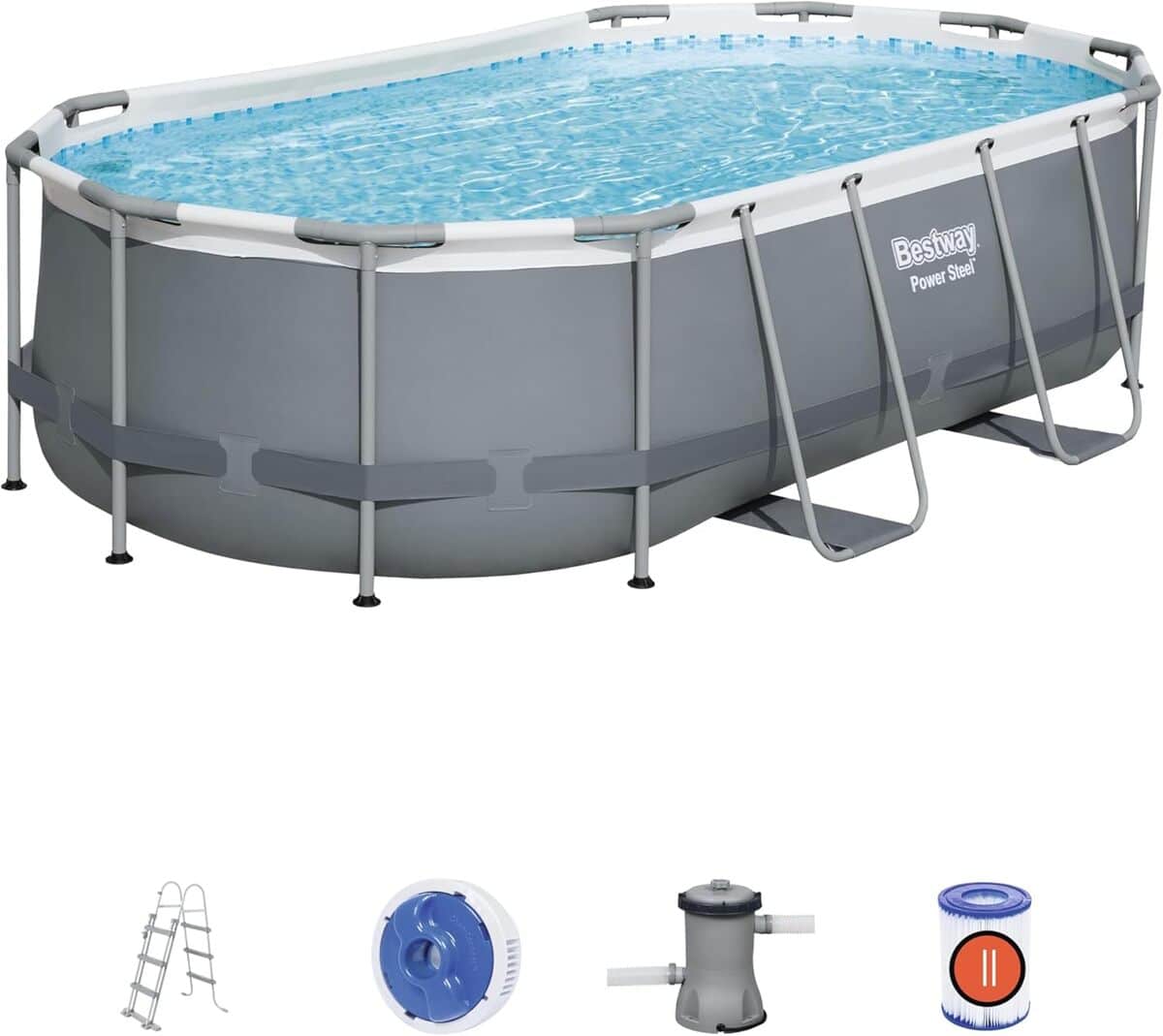 Test : piscine hors sol Bestway Power Steel 56620