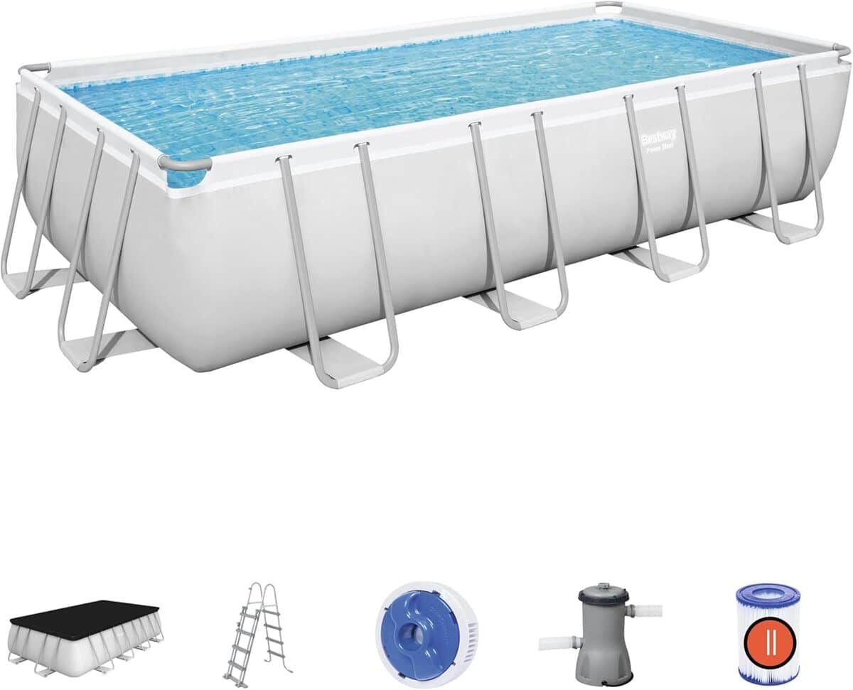 Test de la piscine hors sol Bestway Power Steel 488x244 cm