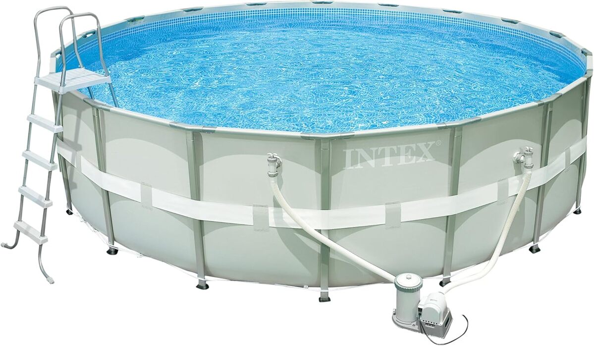 Test de la piscine Ultra Frame Intex 488 cm avec pompe
