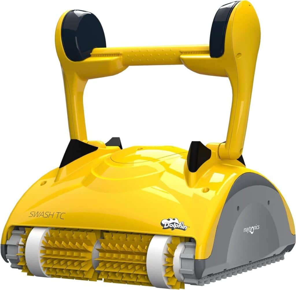 Test Dolphin Swash TC : robot piscine polyvalent jusqu'à 12 m