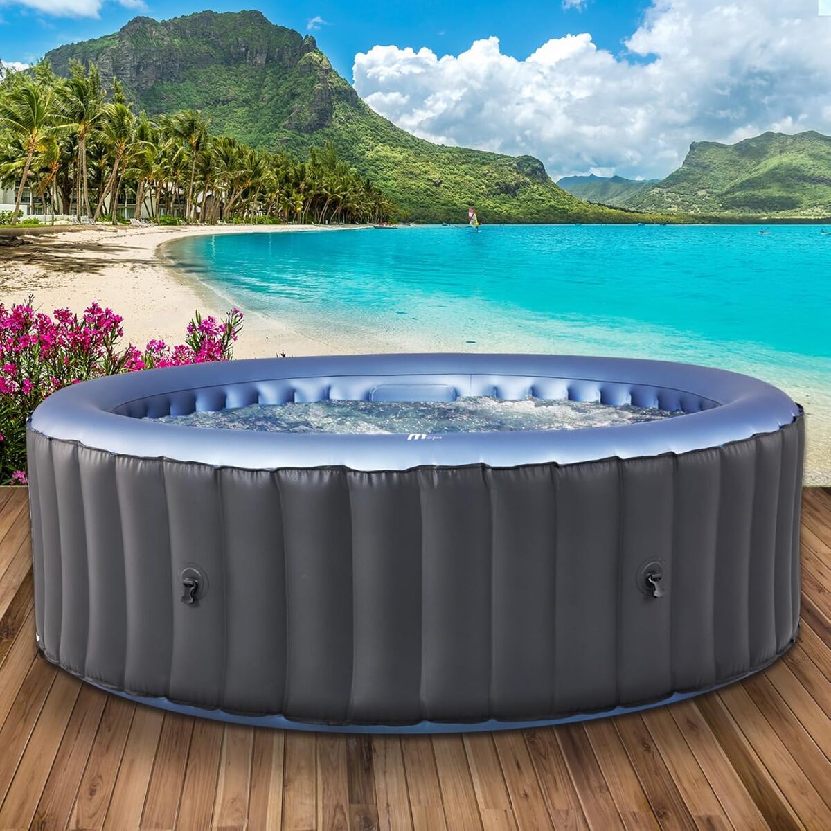Test du bain à remous gonflable BRAST MSpa Bergen 4-8 personnes