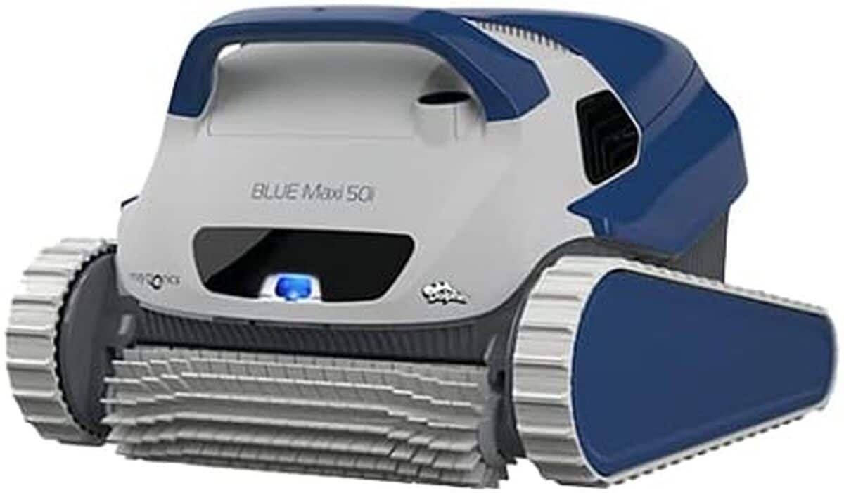 Test du robot nettoyeur Dolphin Blue Maxi 50i pour piscines enterrรฉes