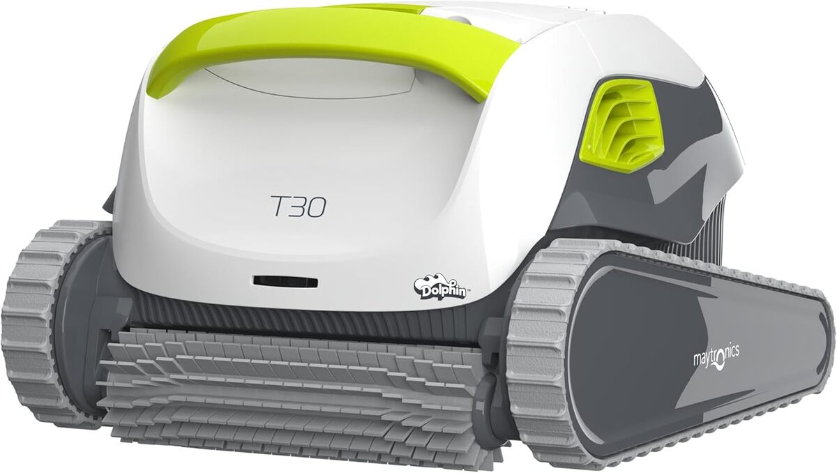 Test du robot nettoyeur Dolphin T30 : efficacité pour piscines jusqu'à 12 m