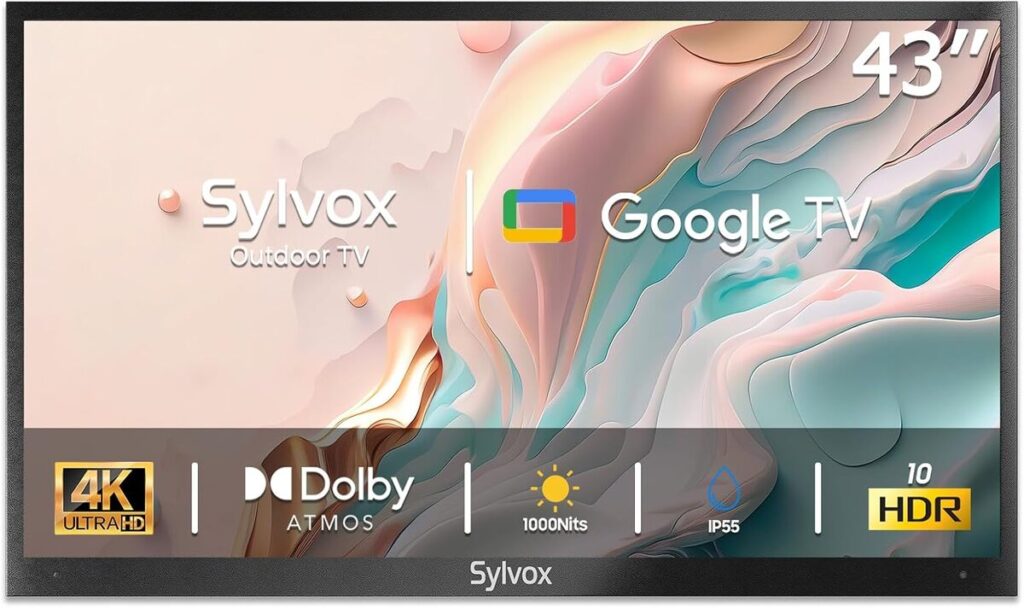 Test du téléviseur Sylvox Deck Pro 2.0 43" : idéal pour l'extérieur