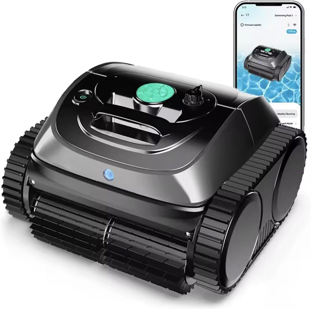 Test du WYBOT C1 : robot nettoyeur de piscine performant