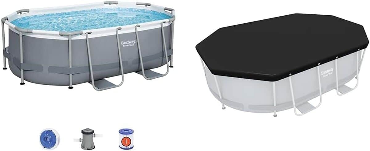Test piscine Bestway Power Steel ovale 305 x 200 cm