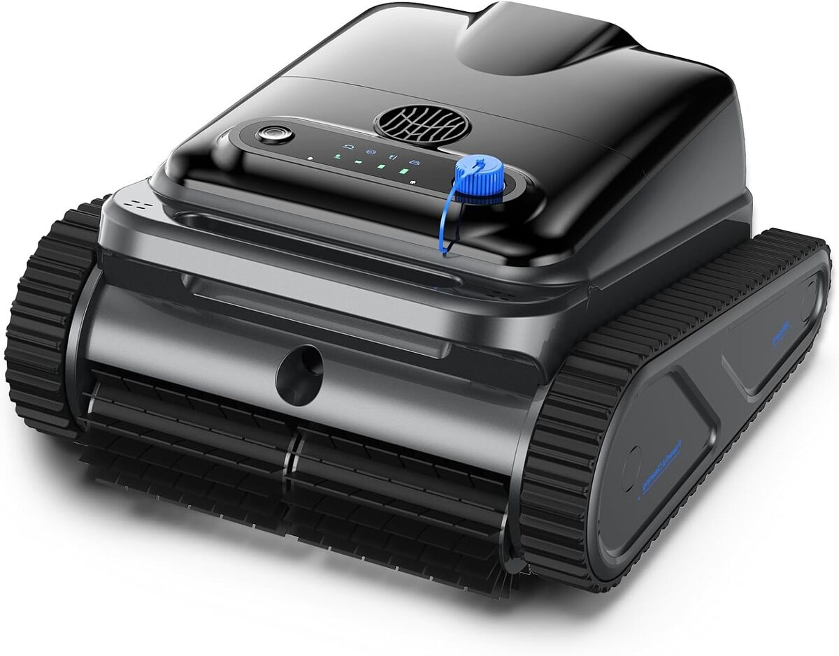 Test robot piscine : aspirateur intelligent sans fil pour piscines jusqu'à 200㎡