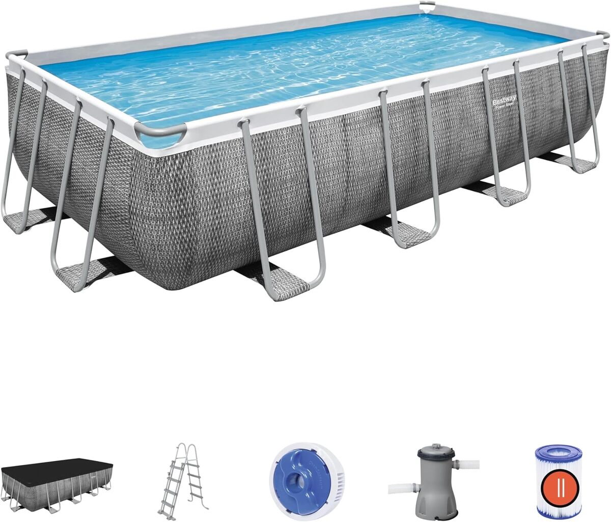 Test de la piscine Bestway 56996 Framepool : รฉlรฉgance et espace ร domicile