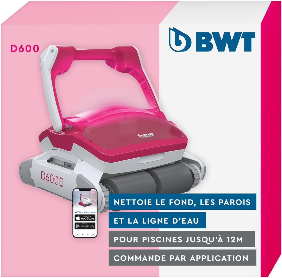Test du BWT D600 : performance de nettoyage de piscine optimale