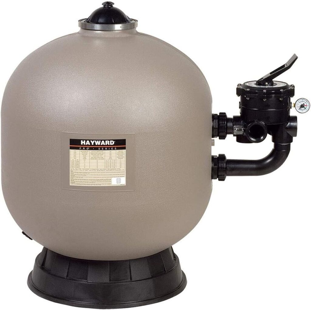 Test du filtre Hayward HAY-050-0004 Serie Pro Side s310s 22m3/h