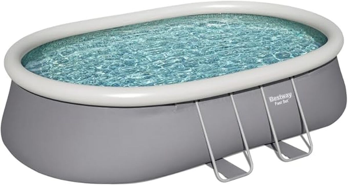 Test piscine ovale Bestway Fast Set 549 cm : efficacité et confort