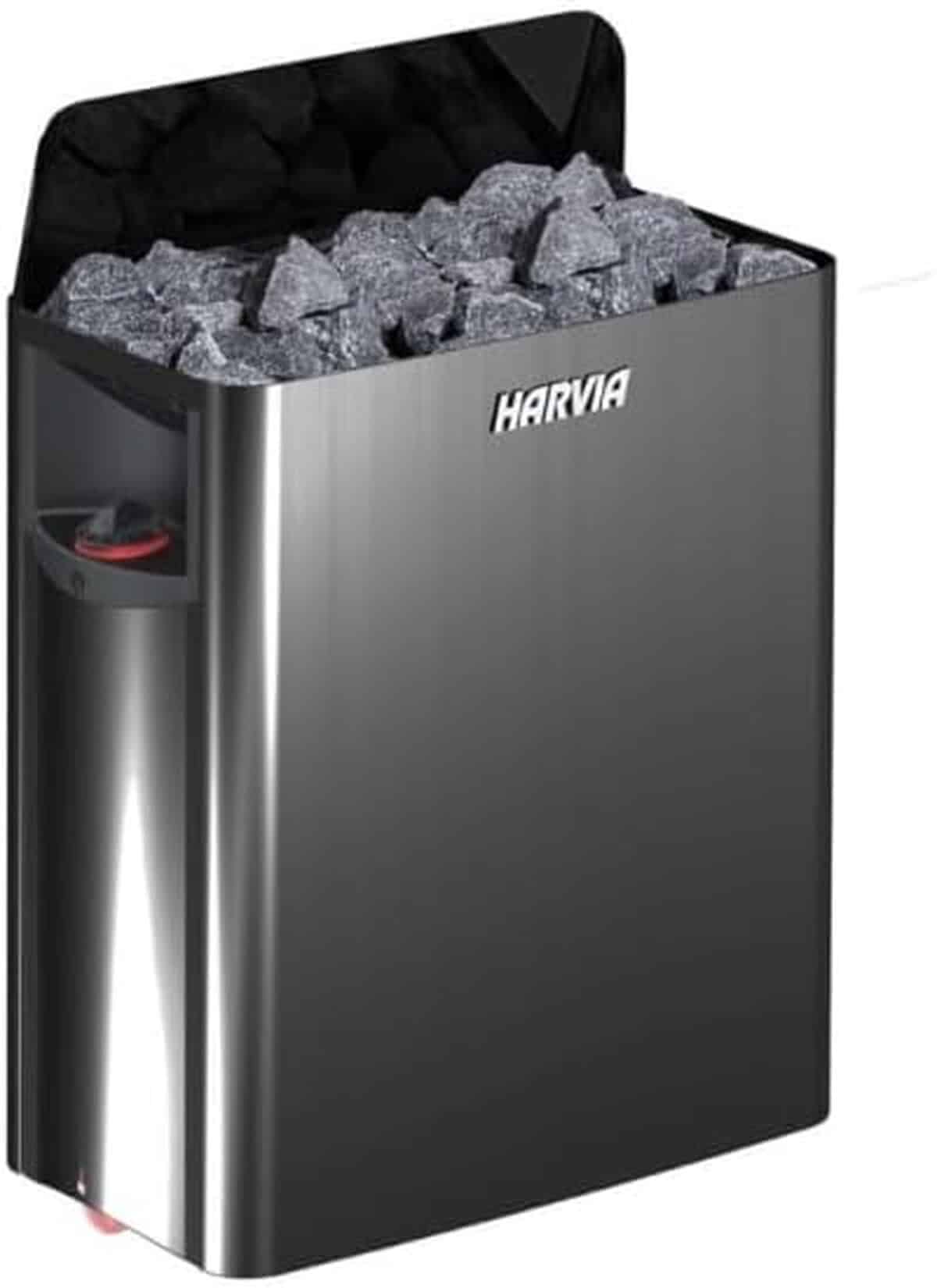 Test : poêle pour sauna Harvia The Wall Black Steel 8 kW