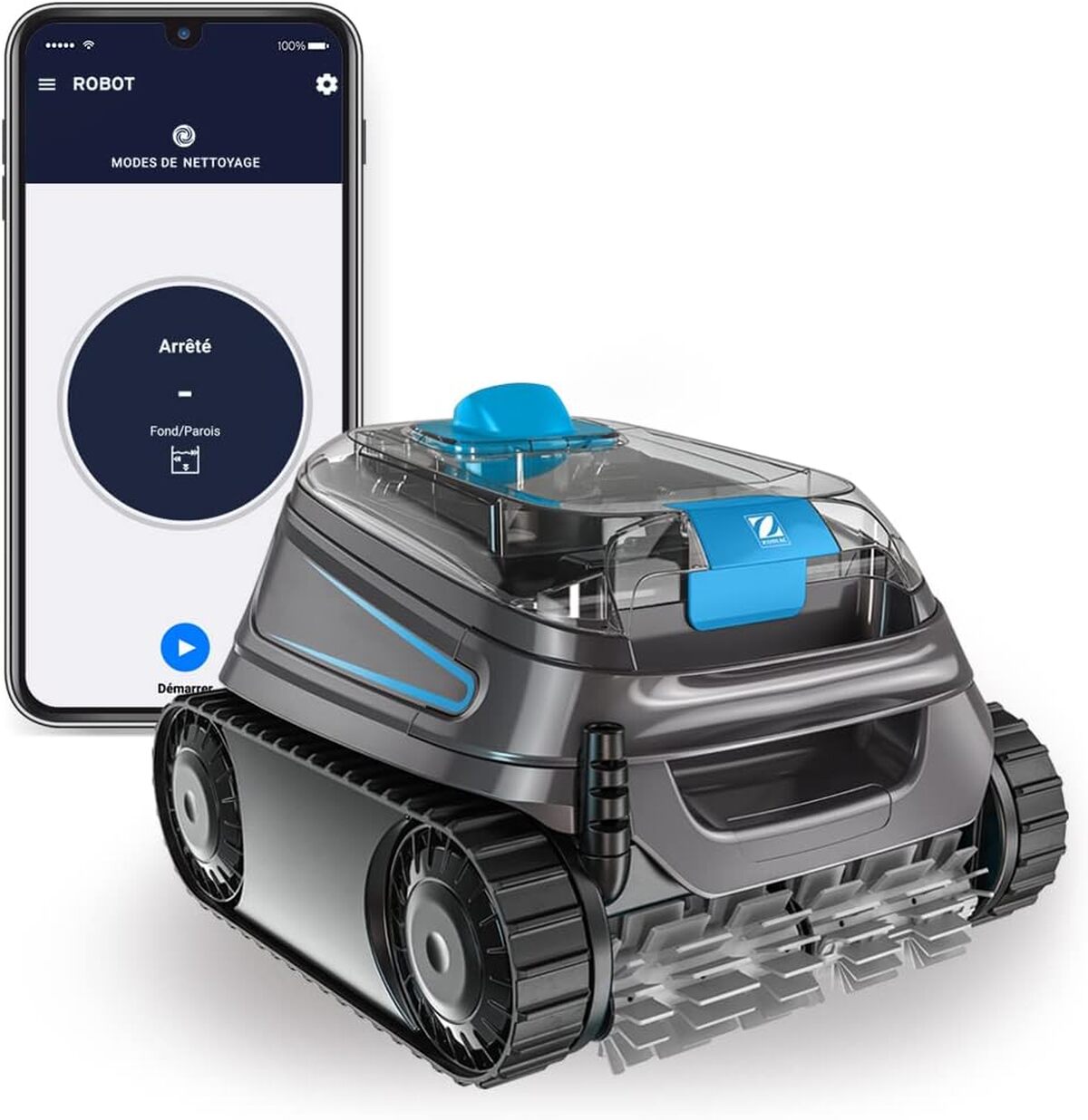 Test robot piscine Zodiac CNX 30 iQ : efficacitรฉ connectรฉe