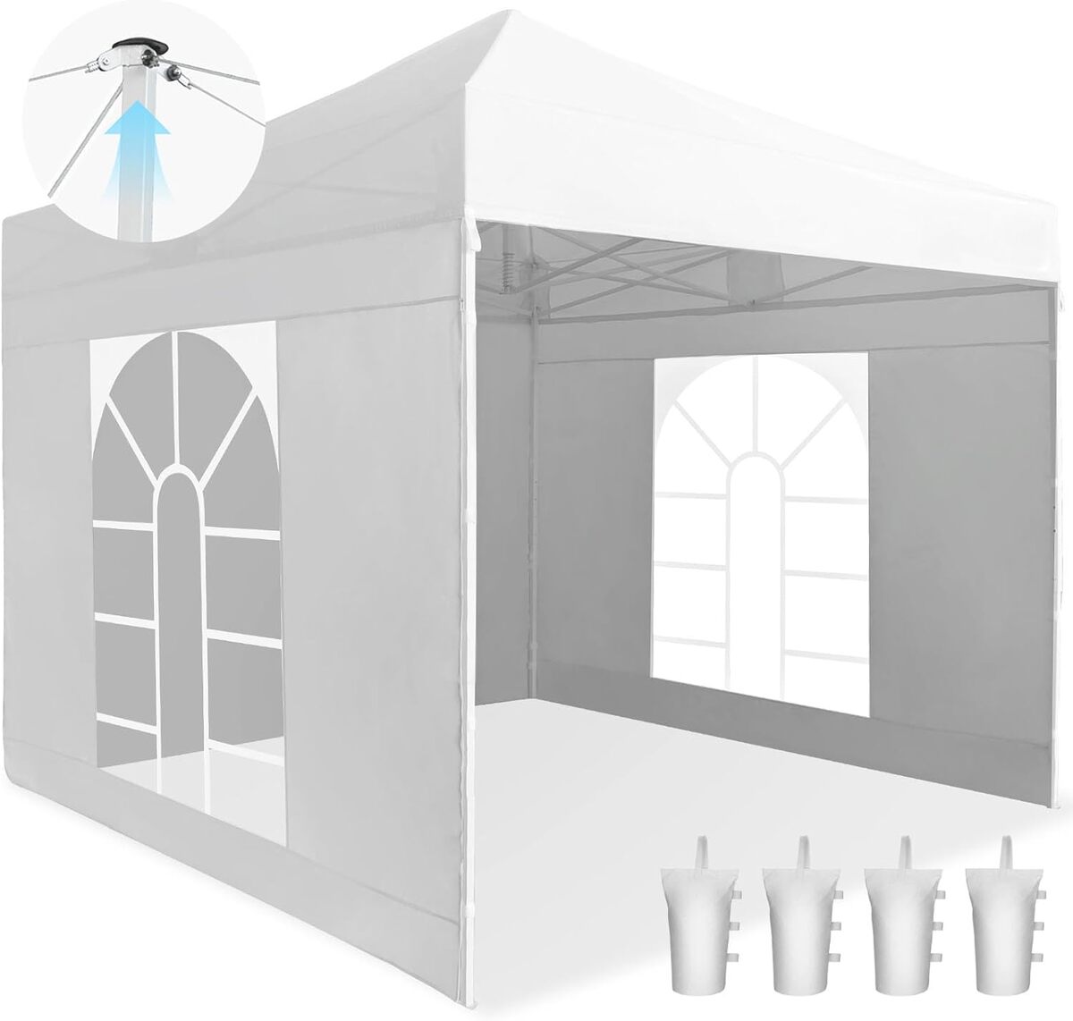 Test : tente pop-up anti-piscine KNUO 3x3 m