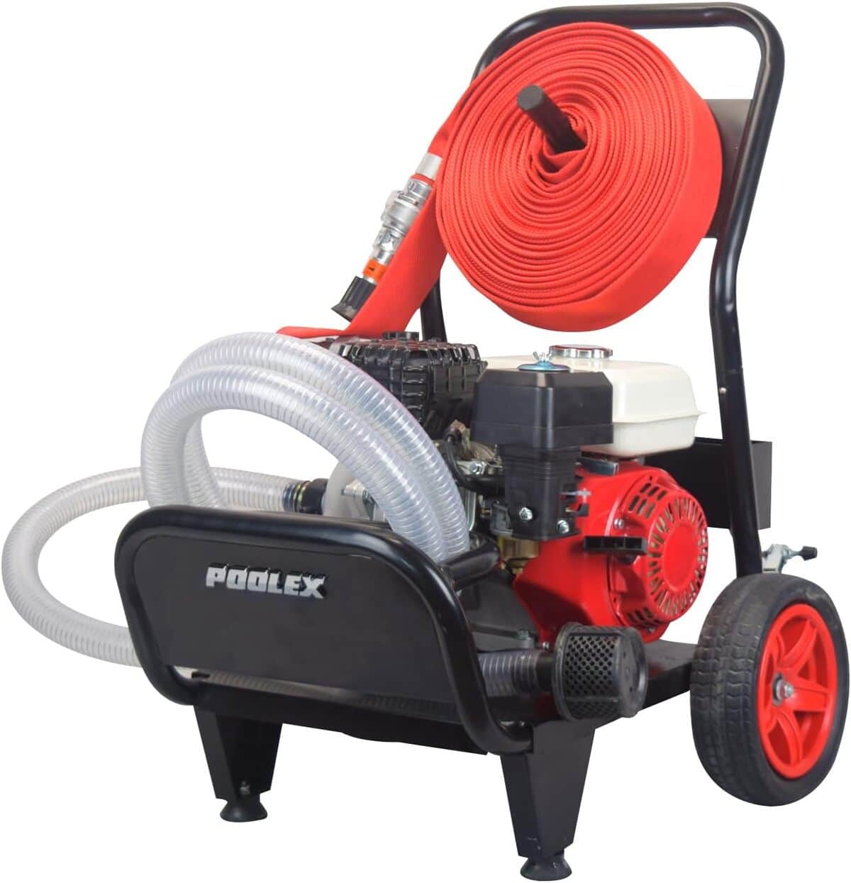 Test de la moto pompe Poolex 7CV : efficacité incendie 16m3/h