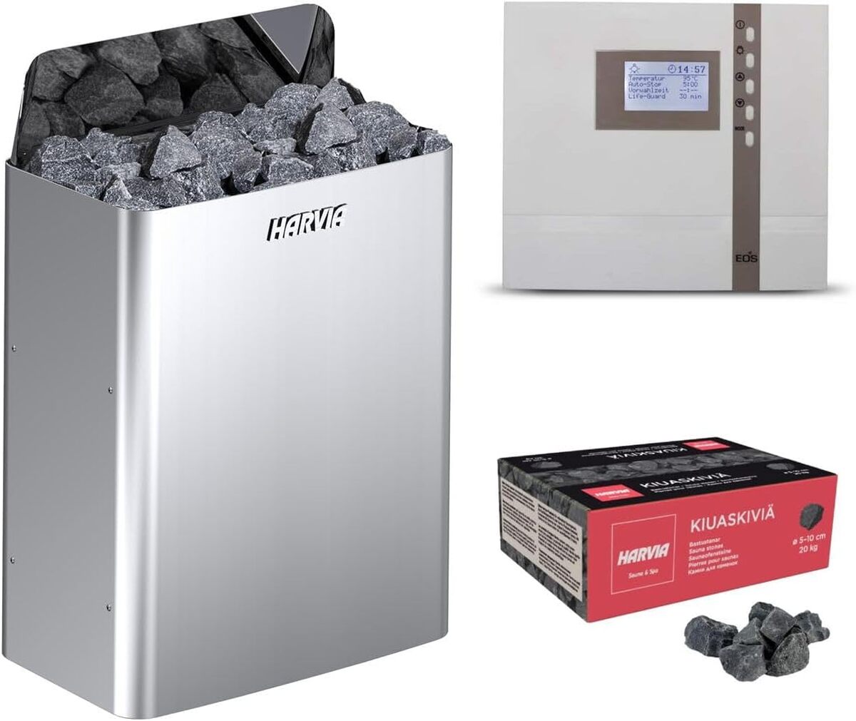 Test du poêle Harvia The Wall : puissance et design chromé en 9 kW