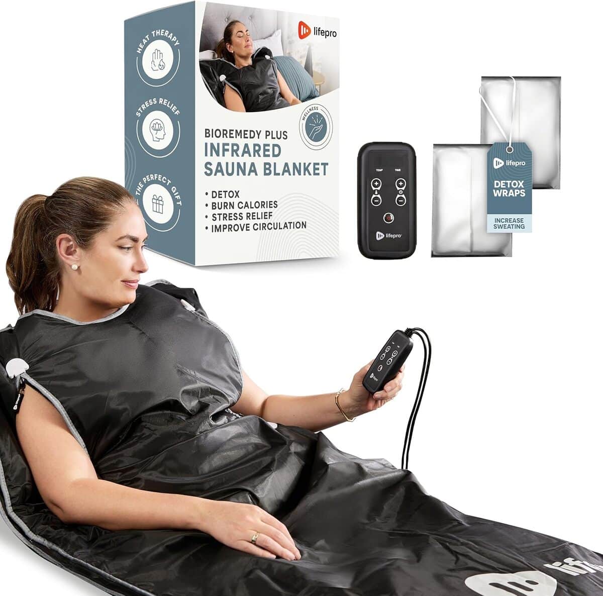 Test : lifePro couverture sauna infrarouge pour la dรฉtoxification ร domicile