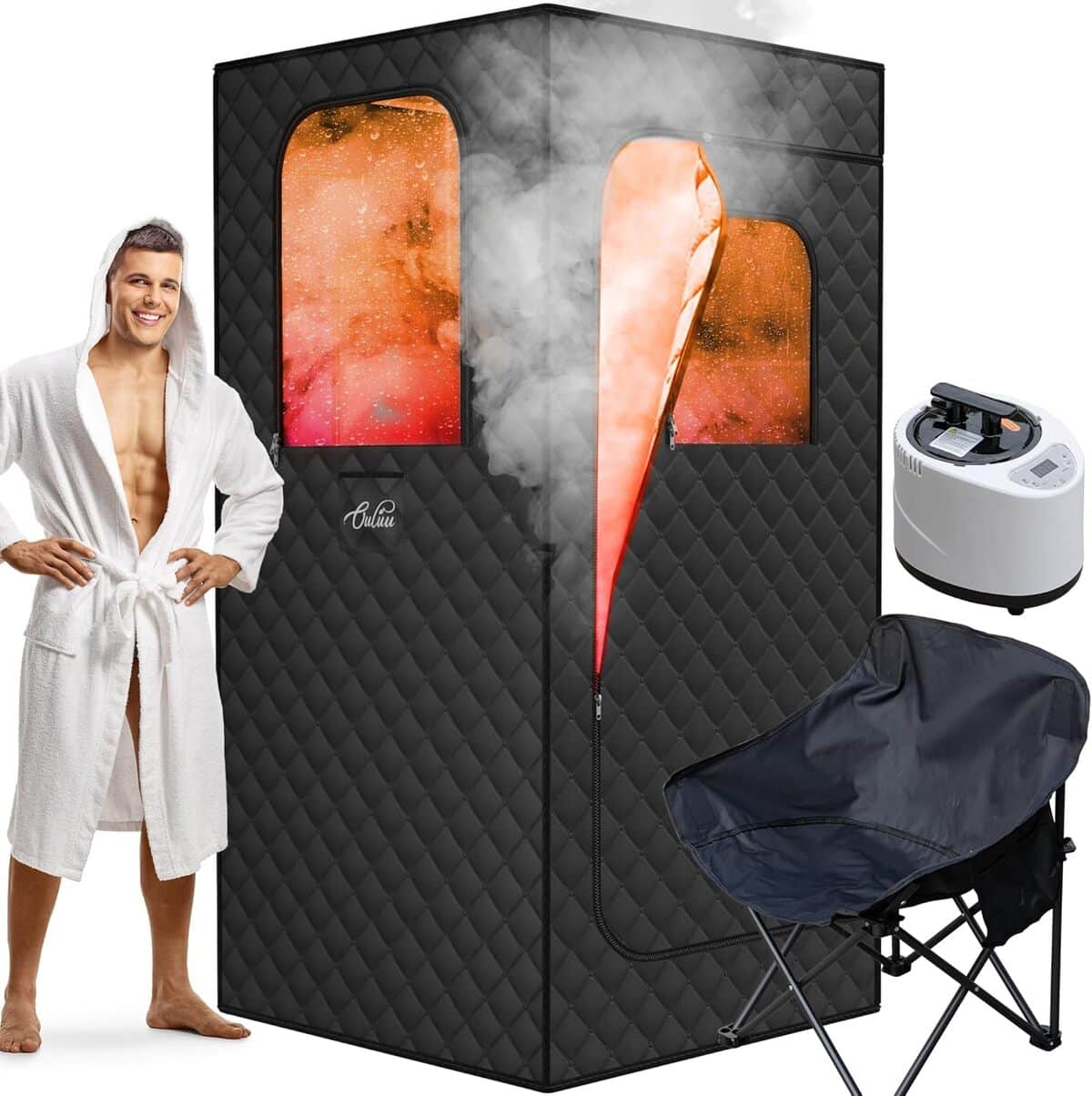 Test : ouluu sauna portable 1000 W, confort ร domicile
