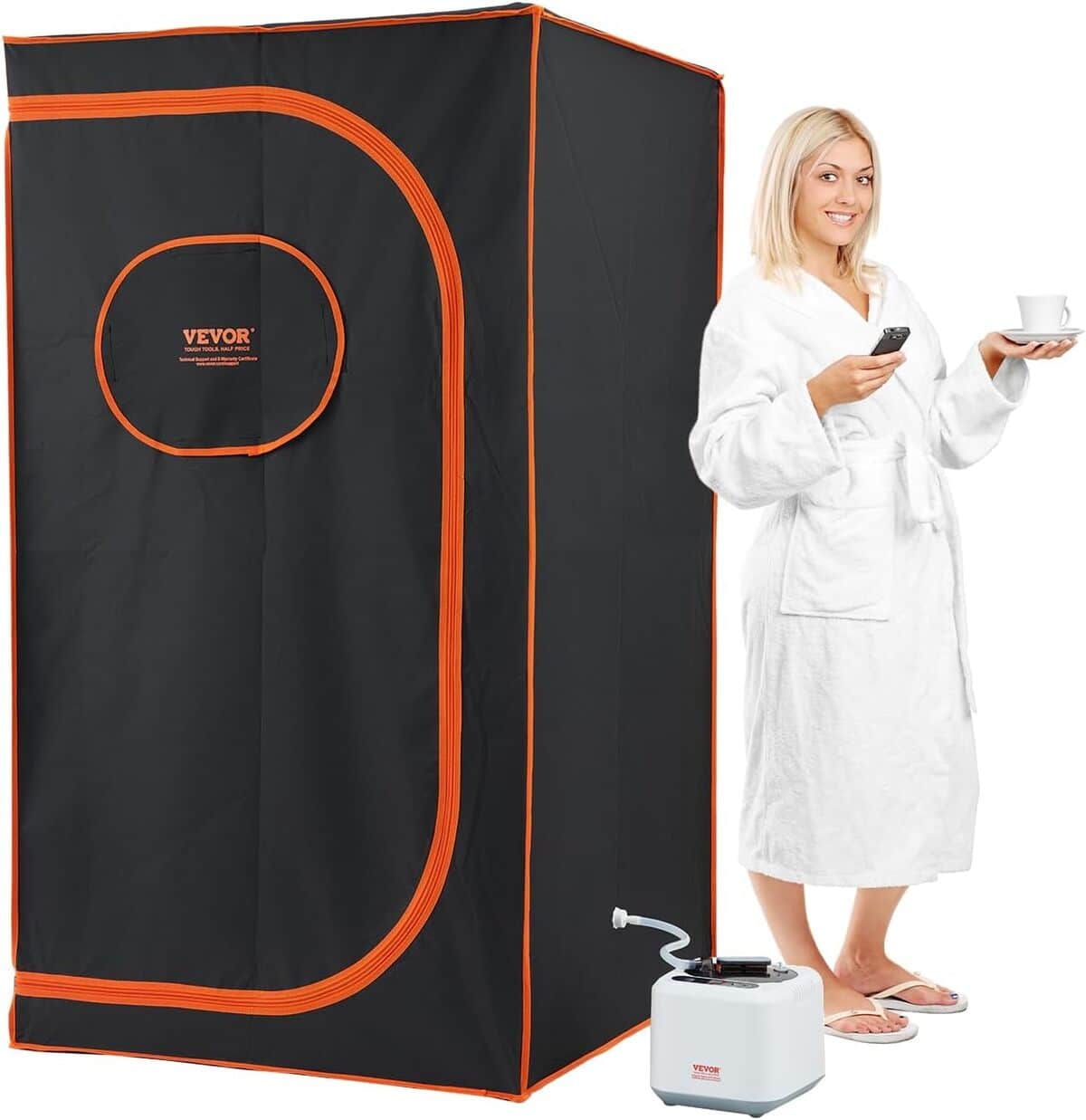 Test : tente sauna portable VEVOR 1200 W pour détente maison