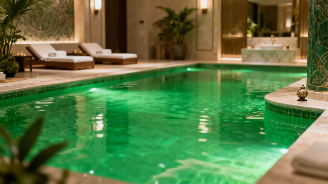 Eau verte dans le spa : dangers et solutions