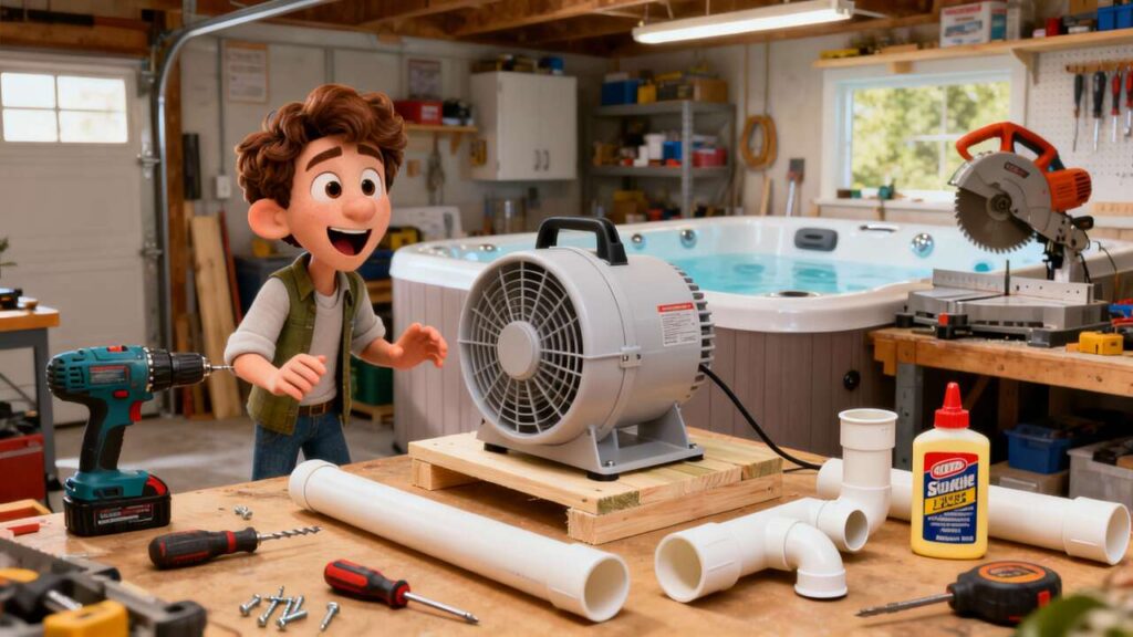 Comment installer un blower de spa ?