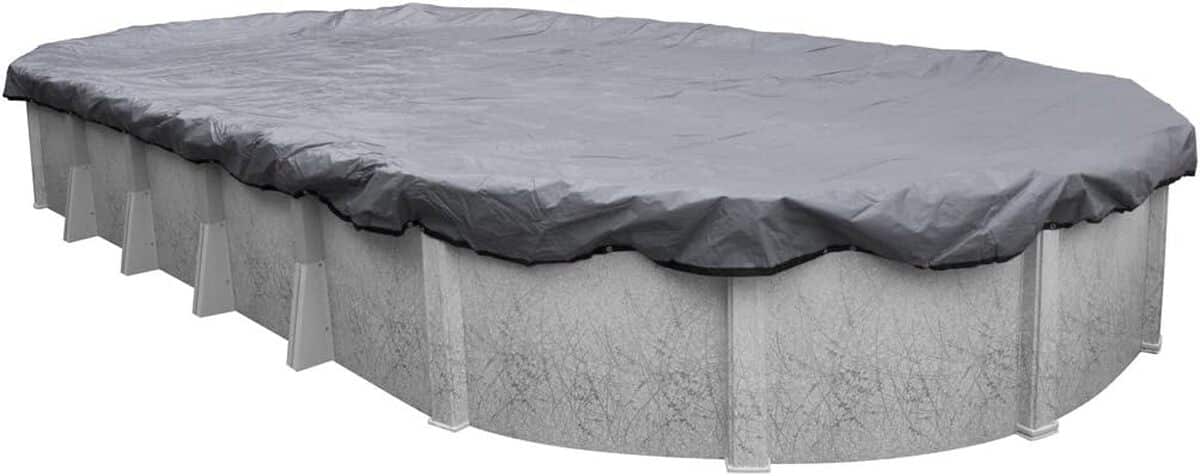 Test bâche de piscine hivernale Robelle Ultra 4, 9 x 7, 6 m