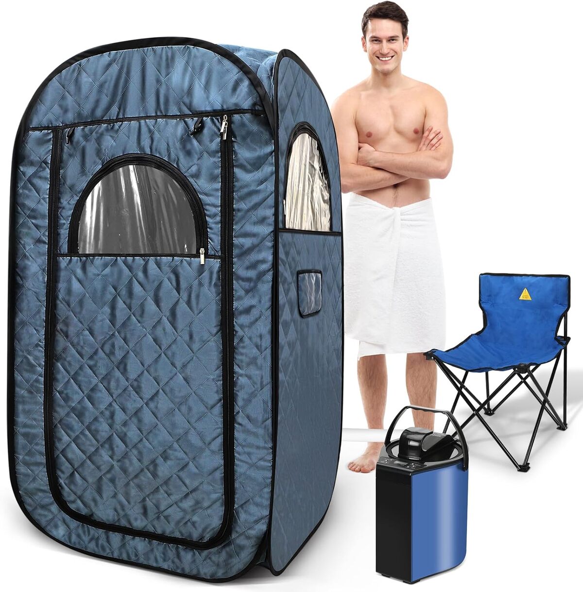 Test de la cabine Sauna Box 02