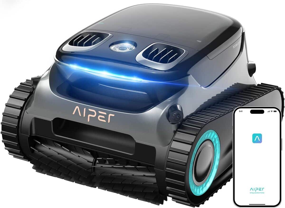 Test du robot piscine AIPER Scuba S1 Pro : puissance et autonomie longue durรฉe